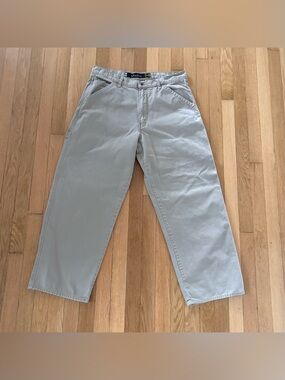 Vintage Levis Silvertab Pants 90s Carpenter Khakis 34x30(act 35x29) Y2K Late 90s